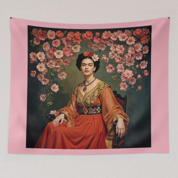 Item preview,    Frida Kahlo  Saucer Magnolia Shrub tree designed and sold by TeeARTHY.