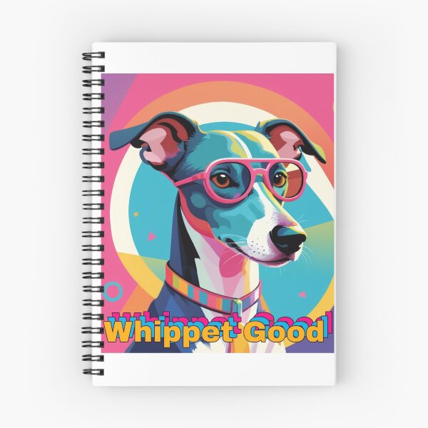Item preview, Whippet Good – Retro Whippet Dog Design with Sunglasses designed and sold by JCRockDesign.