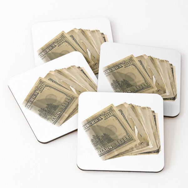 Item preview, Wad of $100 Bills - Cash - United States money designed and sold by PIXEL POP DESIGNS - Beyond the Norm!.