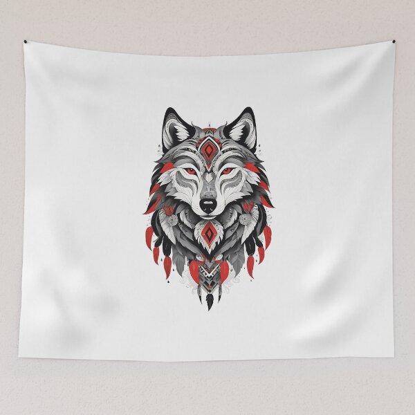 Item preview, Haida Wolf: Strength and Wisdom designed and sold by nbg2012.