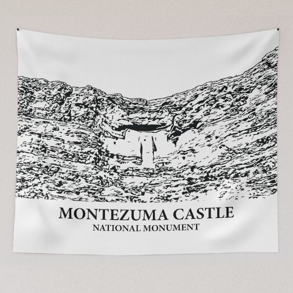 Item preview, Montezuma Castle National Monument designed and sold by Lakeric Cityscapes.