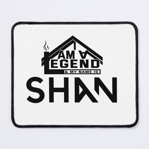 Item preview, I am a Legend & My Name Is Shan (I am Legendary) designed and sold by koreatvtea.