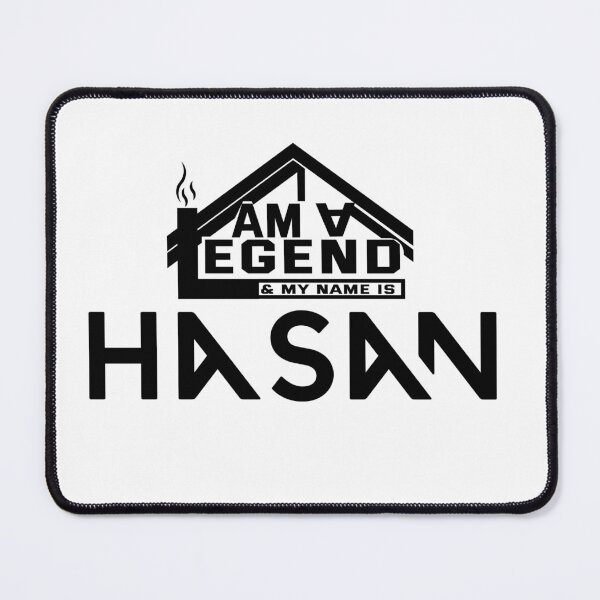 Item preview, I am a Legend & My Name Is Hasan (I am Legendary) designed and sold by koreatvtea.