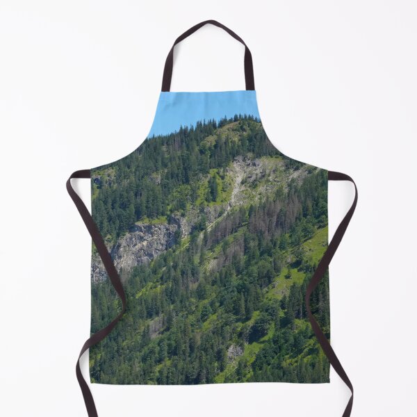 Item preview, Scenic Mountain Landscape with Green Pine Forests designed and sold by Piotrek0001.