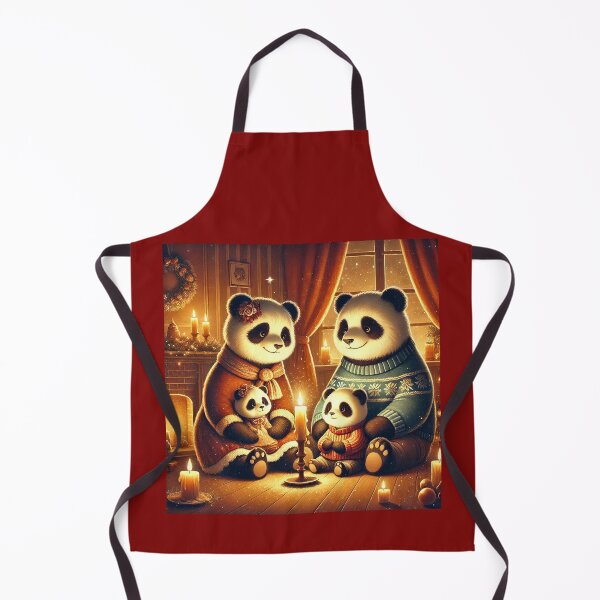 Item preview, Panda Family's Winter Magic designed and sold by LegademaArt.