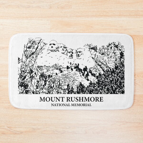 Artikelvorschau, Nationaldenkmal für Mount Rushmore entworfen und verkauft von Lakeric Cityscapes.