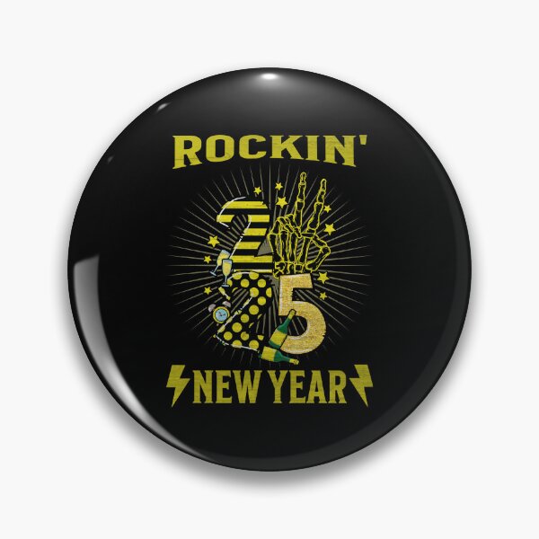 Item preview, Rockin New Year 2025 designed and sold by RockBeeDesigns.