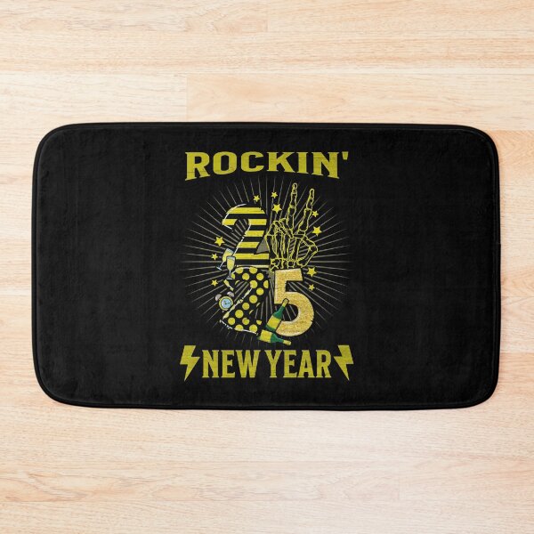Item preview, Rockin New Year 2025 designed and sold by RockBeeDesigns.