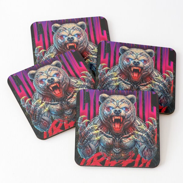 Item preview, Cyberpunk Metallic Bear designed and sold by UZRWRLD .