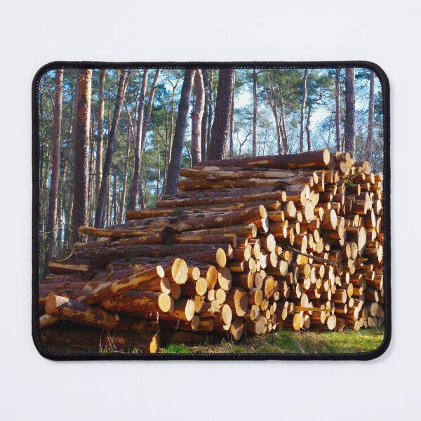 Item preview, Pile of Cut Logs in a Pine Forest designed and sold by Piotrek0001.