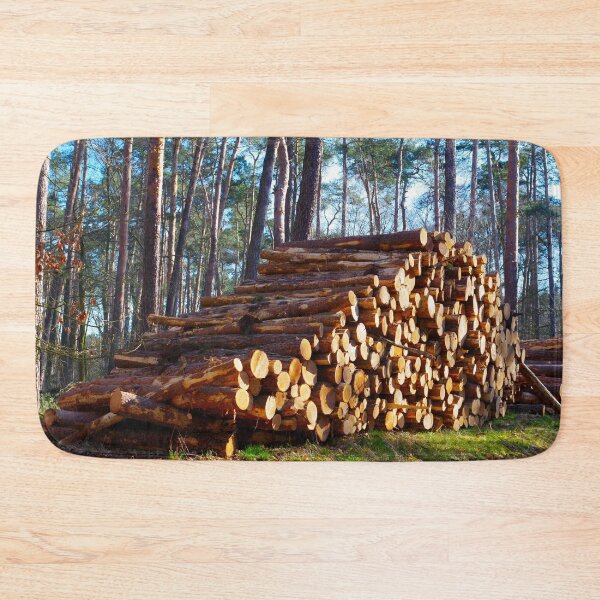 Item preview, Pile of Cut Logs in a Pine Forest designed and sold by Piotrek0001.