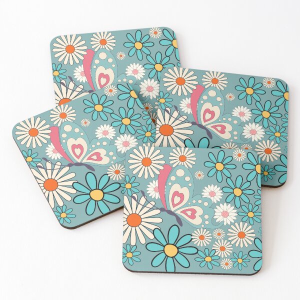 Item preview, Daisies and Butterfly designed and sold by LuLuCreate.