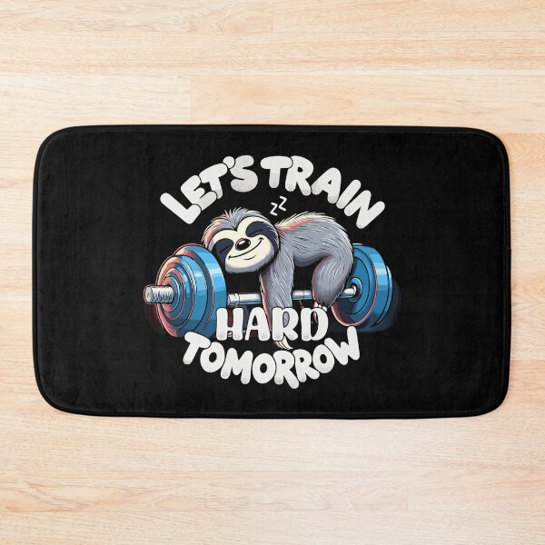 Item preview, Morning workout sloth funny gym gift designed and sold by Pineapple-Tree.