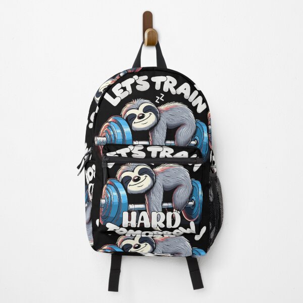 Item preview, Morning workout sloth funny gym gift designed and sold by Pineapple-Tree.
