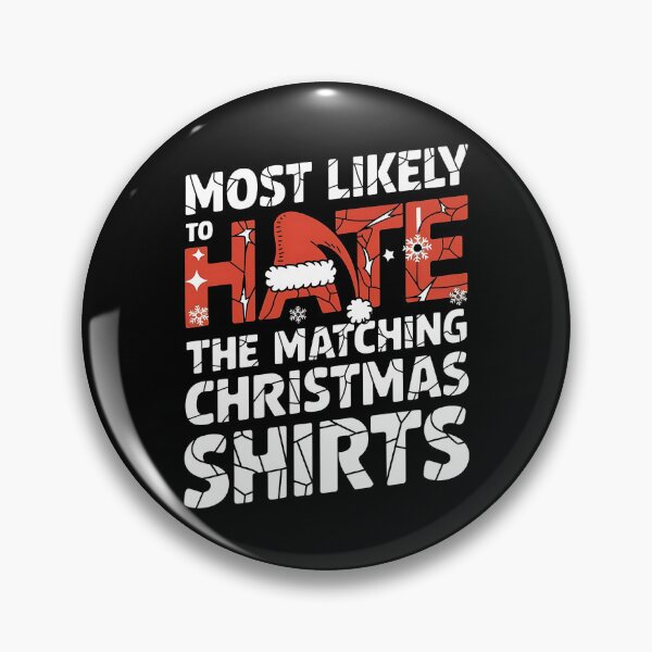 Artikelvorschau, Die passend passenden Weihnachts-Shirts werden am ehesten gehasst – Dieses lustige Geschenk ist für jeden, der Weihnachten liebt, aber passende Outfits hasst! entworfen und verkauft von ZyziowskyArt.