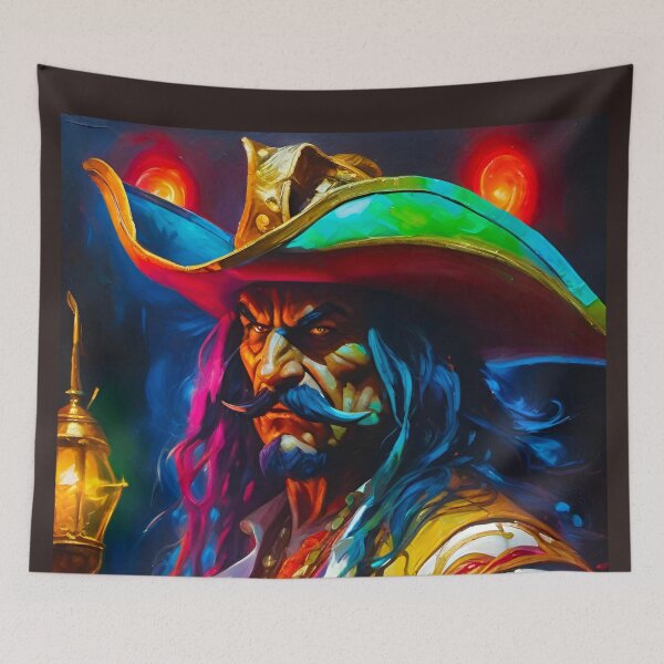 Item preview, Neon Pirate designed and sold by MatrixTattoo.