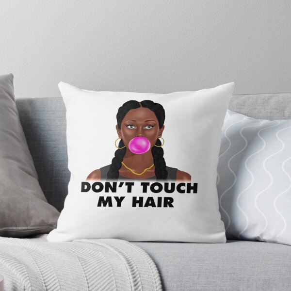 Item preview, Don't Touch My Hair Big Afro Melanin African Black Gril Magic  designed and sold by Logiamerch.