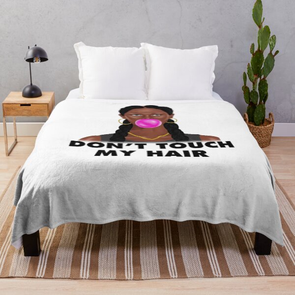 Item preview, Don't Touch My Hair Big Afro Melanin African Black Gril Magic  designed and sold by Logiamerch.