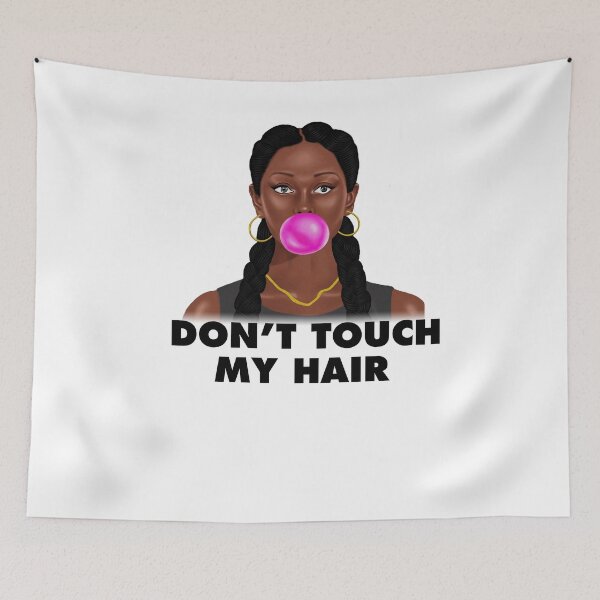 Item preview, Don't Touch My Hair Big Afro Melanin African Black Gril Magic  designed and sold by Logiamerch.