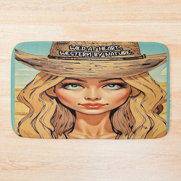 Item preview, Western Charm: Cowgirl Portrait Art designed and sold by gleefulme.