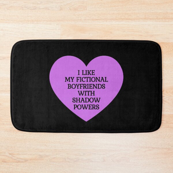 Item preview, I like my fictional boyfriends with shadow powers designed and sold by Megurix.