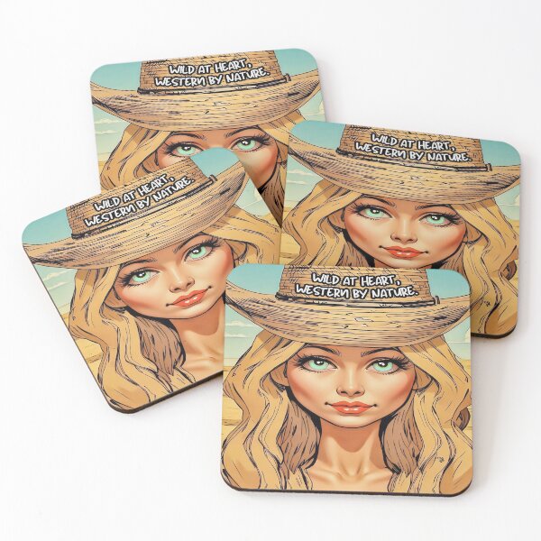 Item preview, Western Charm: Cowgirl Portrait Art designed and sold by gleefulme.