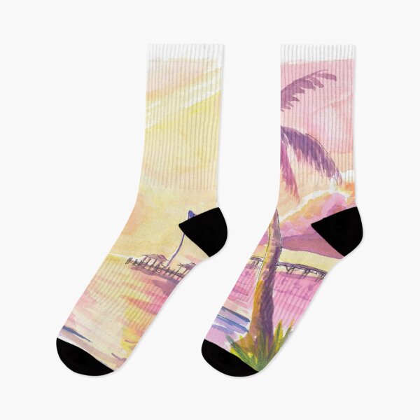 Item preview, Sundowner Pier in Key West with Vanilla Sky designed and sold by artshop77.