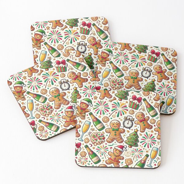 Item preview, Ginger Man New Year Pattern designed and sold by ArtQueen777.