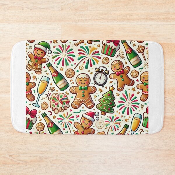 Item preview, Ginger Man New Year Pattern designed and sold by ArtQueen777.