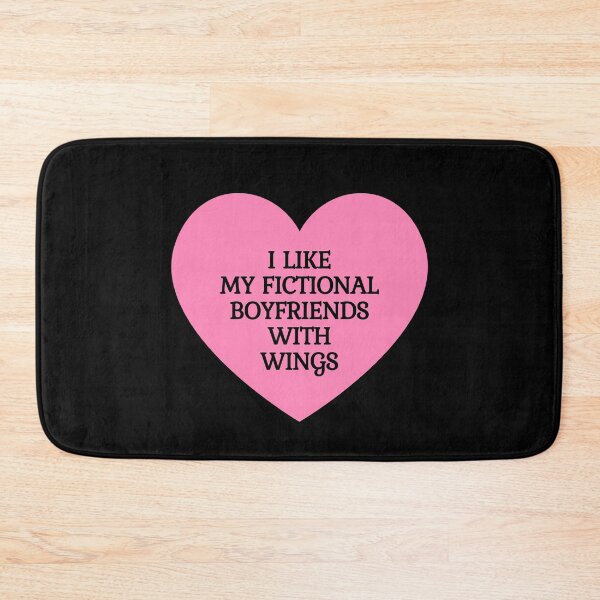 Item preview, I like my fictional boyfriends with wings designed and sold by Megurix.