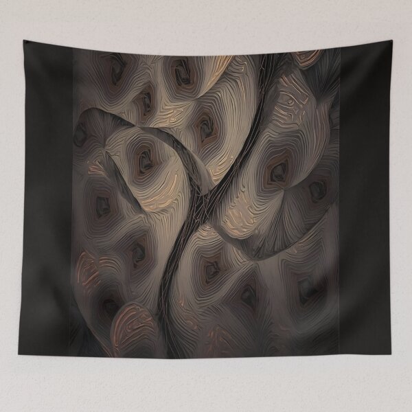 Item preview, Earthy Waves: A Dance of Light and Shadows designed and sold by AmuraLumina.