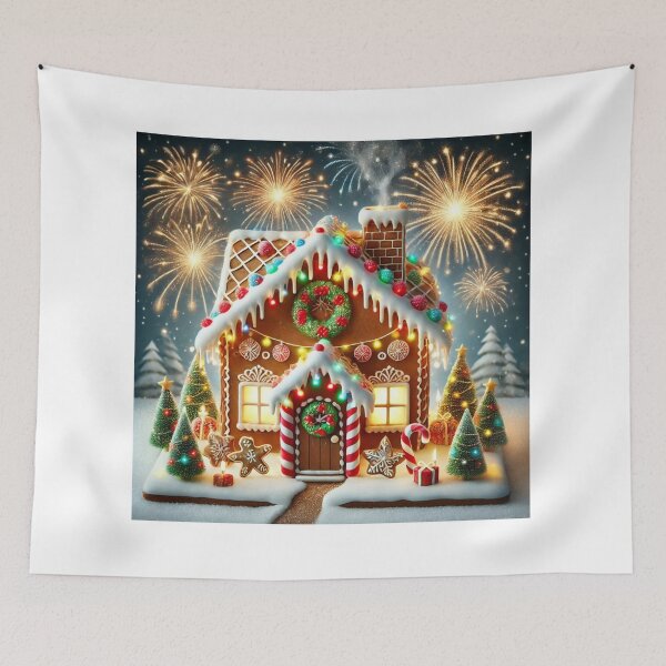 Item preview, Ginger House New Year designed and sold by ArtQueen777.