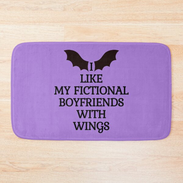 Item preview, I like my fictional boyfriends with wings designed and sold by Megurix.