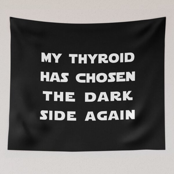 Item preview, Thyroid Chosen Dark Side T-Shirts Hoodies Funny Hashimotos Graves Hypothyroidism Thyroid Cancer Humor Tees designed and sold by ChronicillnessT.