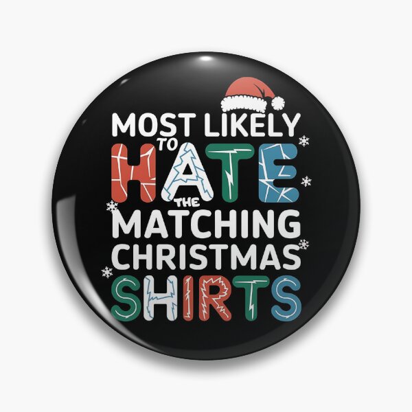 Artikelvorschau, Die passend passenden Weihnachts-Shirts werden am ehesten gehasst – Dieses lustige Geschenk ist für jeden, der Weihnachten liebt, aber passende Outfits hasst! entworfen und verkauft von ZyziowskyArt.