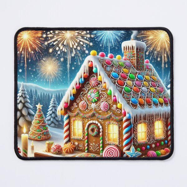 Item preview, Ginger House New Year Theme designed and sold by ArtQueen777.