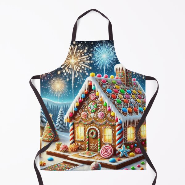 Item preview, Ginger House New Year Theme designed and sold by ArtQueen777.