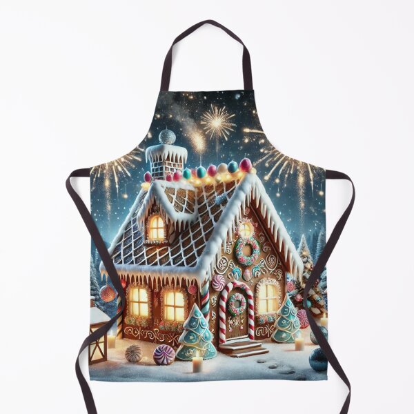 Item preview, Ginger House with Fireworks designed and sold by ArtQueen777.