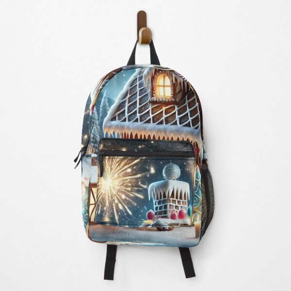Item preview, Ginger House with Fireworks designed and sold by ArtQueen777.