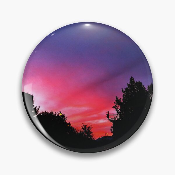 Item preview, Pink And Purple Sky After Sunset Over the City designed and sold by Alex Roman.