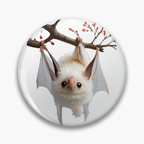 Item preview, White Bat Hanging on a Tree designed and sold by Bunmigraphics .