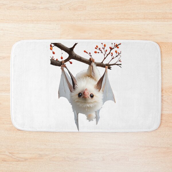 Item preview, White Bat Hanging on a Tree designed and sold by Bunmigraphics .