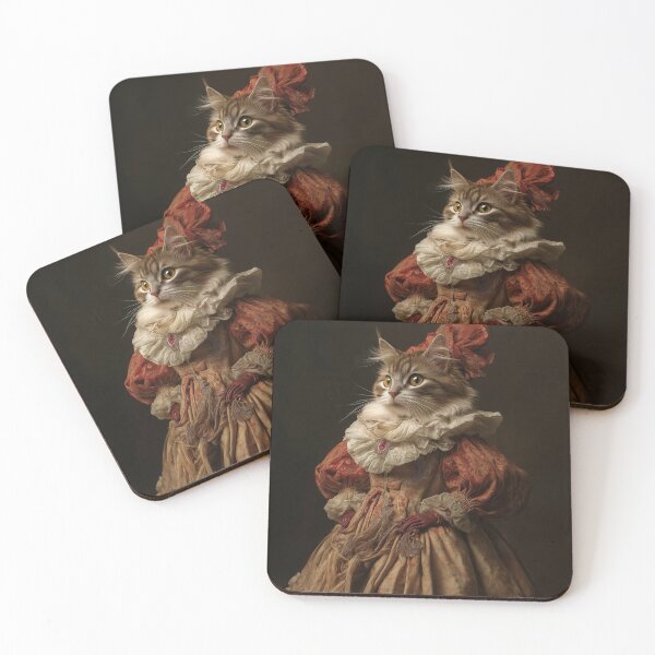 Item preview, Tudor Era Cats designed and sold by Renaissance-Cat.