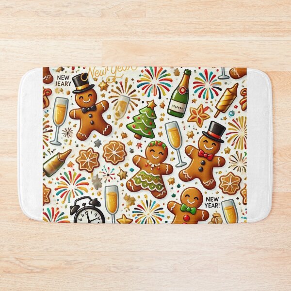 Item preview, Ginger Man New Year Pattern designed and sold by ArtQueen777.