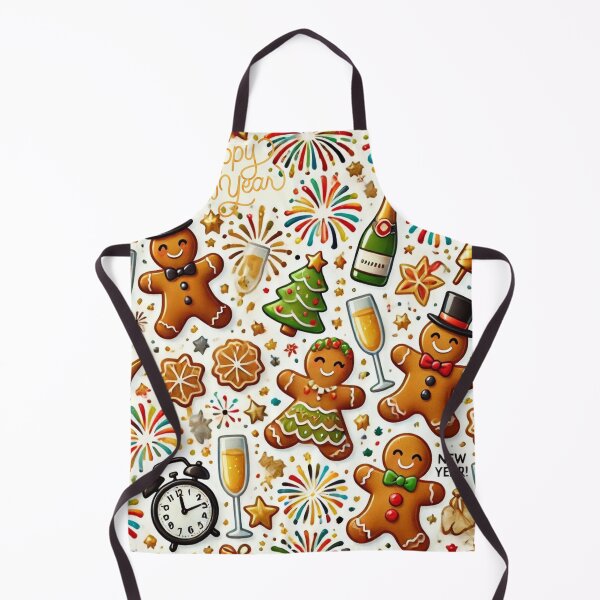 Item preview, Ginger Man New Year Pattern designed and sold by ArtQueen777.