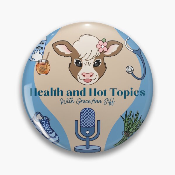 Item preview, Health and Hot Topics Logo designed and sold by GraceAnnSiff.