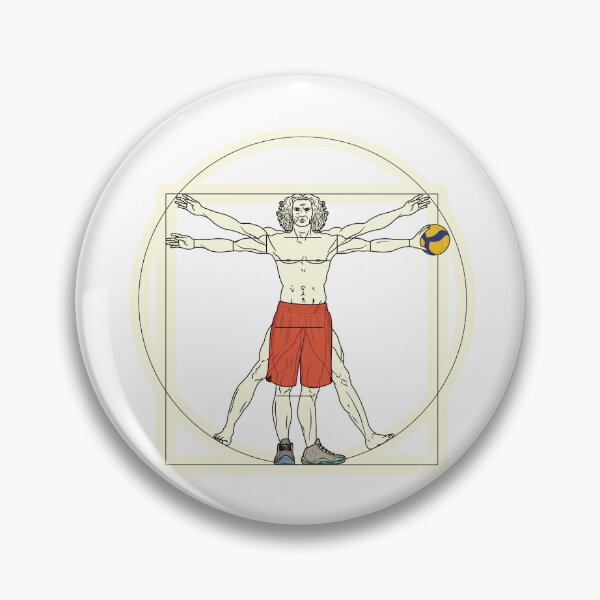 Artikelvorschau, Vitruvian Volleyball entworfen und verkauft von Medoosashirt.