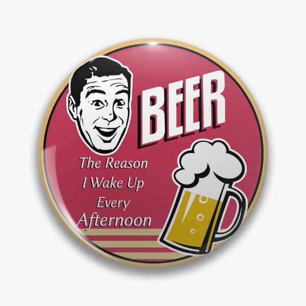 Item preview, Beer, the reason I wake up every afternoon designed and sold by HipMadeArt.