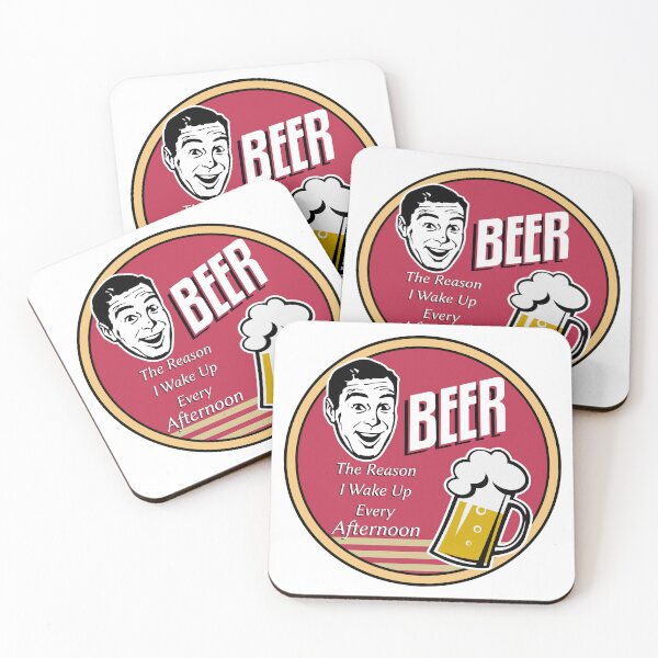 Item preview, Beer, the reason I wake up every afternoon designed and sold by HipMadeArt.