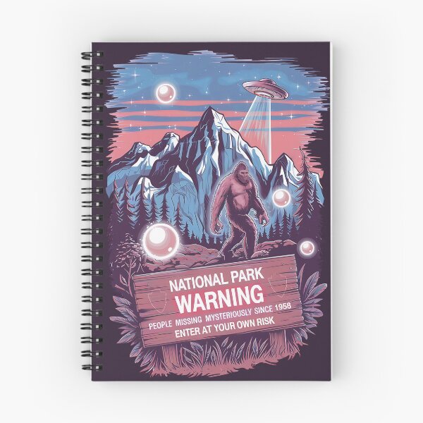 Item preview, Missing in the 411 National Park Warning designed and sold by Wild-Neptune.